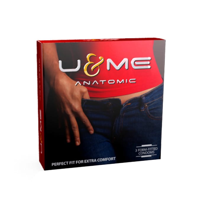 U&ME Anatomic Condom (12's pack)